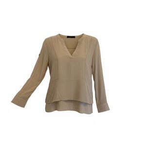 BCBGMaxAzria Beige Women's Blouse